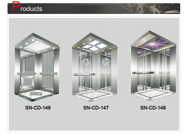 Aufzugs-Dekorations-Edelstahl-Rahmen mit weißer Acrylbeleuchtungs-Platte