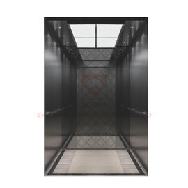 Geschäfts-Gebäude-Aufzugs-Kabinen-Dekorations-Auto-Entwurfs-Decken-Titanblack mirror, LED-Beleuchtung