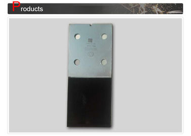 Dauerhafte Metallführungsschienen mit koreanischem Standard 127*89*16mm für Aufzugs-Teile
