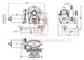 Aufzugs-Zugkraft-Maschinen-/Zugkraft-System-Gewicht 580kg DC110V 1.5A VVVF