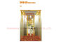 Weiche Beleuchtungs-Aufzugs-Kabinen-Dekoration mit Titangoldspiegel/geätzt
