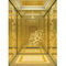 Gemalt Modellieren rostfreier der Goldaufzugs-Kabinen-Entwurfs-hellen acrylsauerdekoration