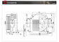 Gearless synchrones Zugkraft-Maschine DauermagnetdC 110V 2x1.5A