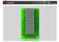Dot Matrix Display Panel mit Aufzug LCD zeigen Grün 132 x 70mm an