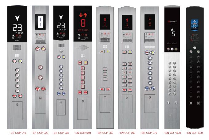 Passanger-Aufzug-runde Knopf-Aufzug SPINDEL/Bedienfeldaufzugsspindel der Aufzugs-Teile/Edelstahl für Aufzug