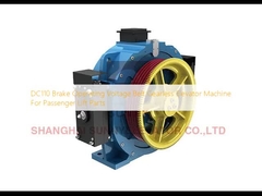 Funktionierenspannungs-Gurt-Gearless Aufzugs-Maschine der Bremsedc110 für Passagier-Aufzug-Teile