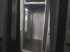 Watch: PVC Floor Elevator Cabin Decoration Titanium Gold Hairline Stainless Steel Showcase