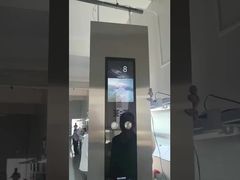 Sehen Sie sich den Hairline-Hochgeschwindigkeits-Krankenhausaufzug aus Edelstahl mit einer Traglast von 1600 kg für die Krankenhausdemo an