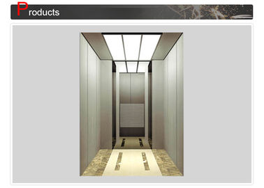 Marmorfußbodenaufzugs-Kabinen-Dekoration ohne Handlauf-/Aufzug-Teile