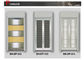 Spiegel-und Radierungs-Aufzugs-Tür-Platte für Aufzugs-Kabinen-Dekoration