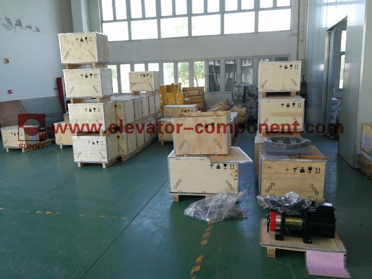 Gearless Zugkraft-Maschine des Aufzugs-IP41 für Aufzug-Zugkraft-System