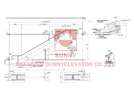 Allgemeine Art des Verkehrs-30° Rolltreppen-beweglicher Weg-Rolltreppe/Aufzug und Rolltreppe