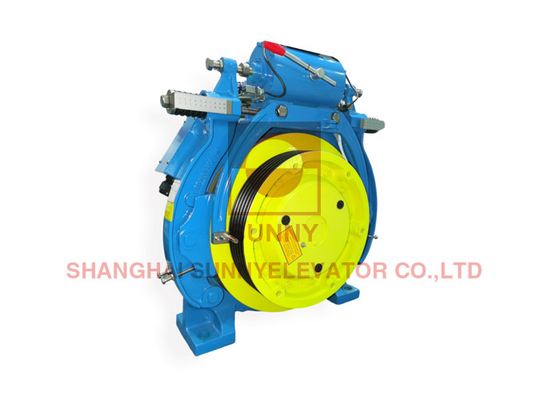 Getriebefreie Traktionsmaschine für 400 mm Schaufel 32 Pole Block Bremse DC110V Bremsspannung 6300kg-1600kg Kapazität