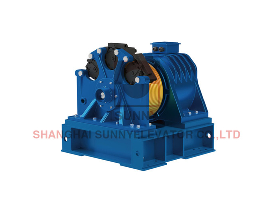 IP41-Qualifizierte Getriebefreie Traktionsmaschine für Aufzüge mit Phi 540 mm Schiebe Durchmesser