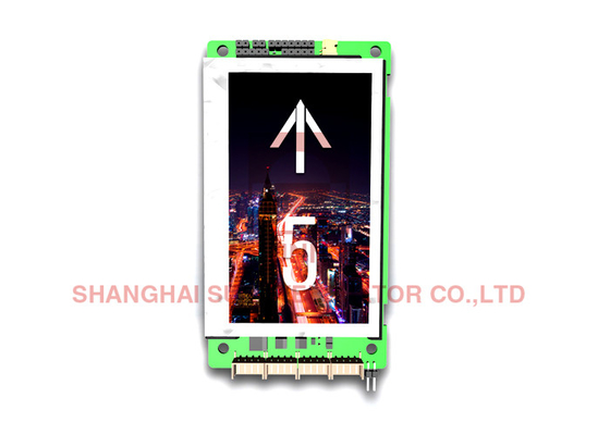 4.3-Zoll-LCD-Display für Aufzüge zur Anzeige des Wartungs- und Brandschutzstatus