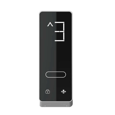 Aufzugs-Ruftafel mit Infrarot-Touch-Induktion, Unterputz-LOP aus gehärtetem Glas für Aufzugsteile