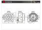 1250 - 1600-Kilogramm-Gearless Motor für Aufzugs-/Montanari-Aufzugs-Maschine