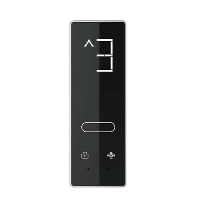 Aufzugs-Ruftafel mit Infrarot-Touch-Induktion, Unterputz-LOP aus gehärtetem Glas für Aufzugsteile