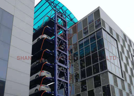 Lärmarmer vertikaler anhebender Parkaufzug der Garagen-380V mit Selbsttür